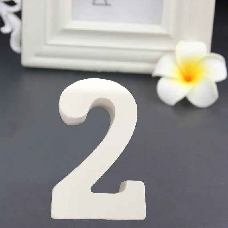 SZ-2 1 шт. 8 см белые деревянные буквы Английский алфавит DIY персональное имя Дизайн Искусство ремесло Свадебный домашний декор буквы украшение комнаты - Цвет: SZ-2