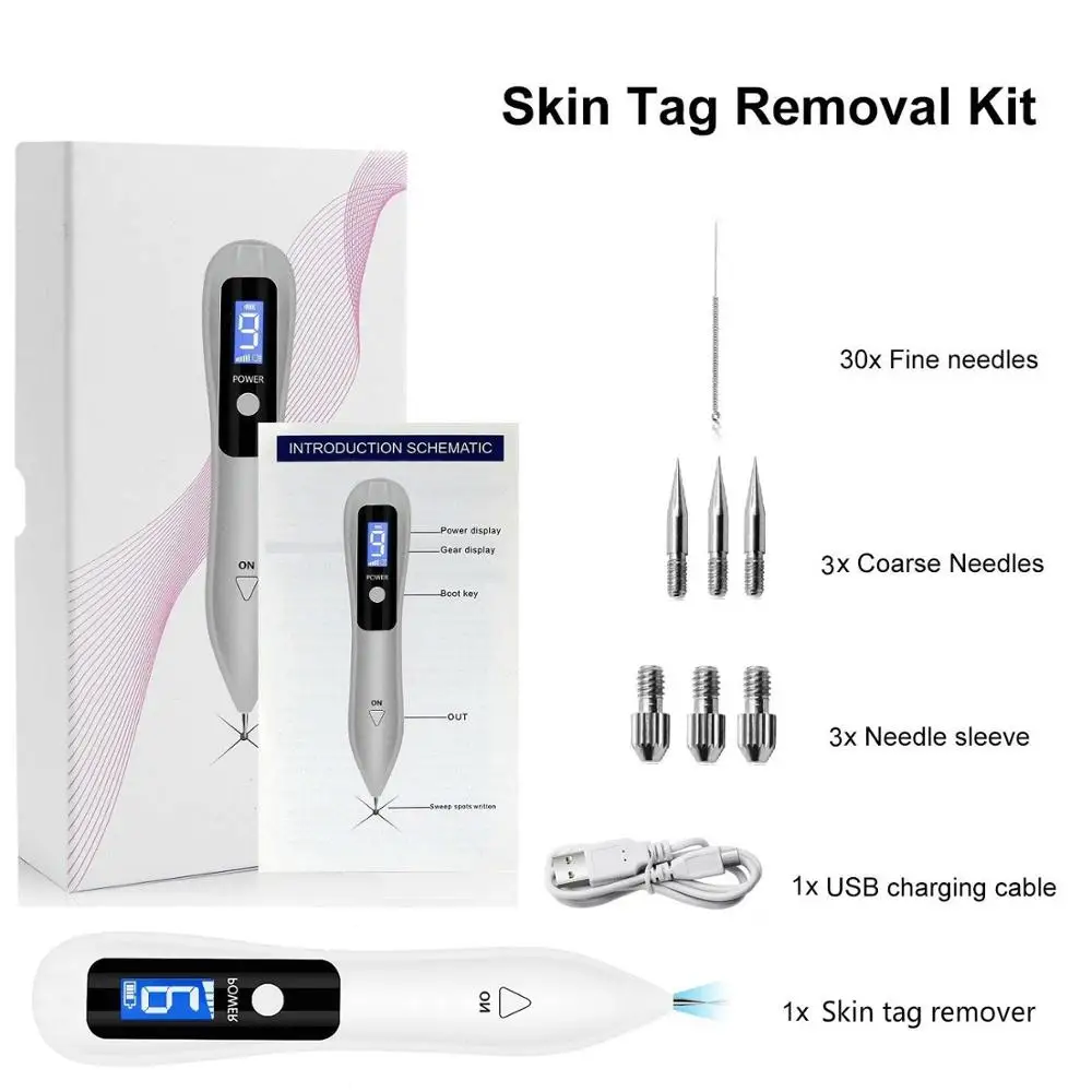 

MAUPIN Laser freckle remover beauty instrument remove black moles facial label tattoo remove spotlight spot mole sweeping pen