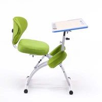 ydm 1458 1 adjustable desktop tablet training chair%c2%a0with writing board adjustable height angle lifting chair with mesh backrest