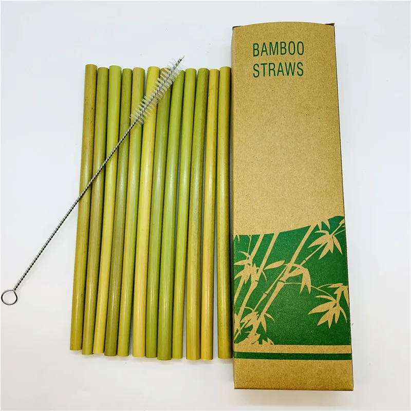 

Reusable Straws Biodegradable Bamboo Drinking Straw Pack Alternative Paper Straws Edible Tapioca Straws Cotton Pouch
