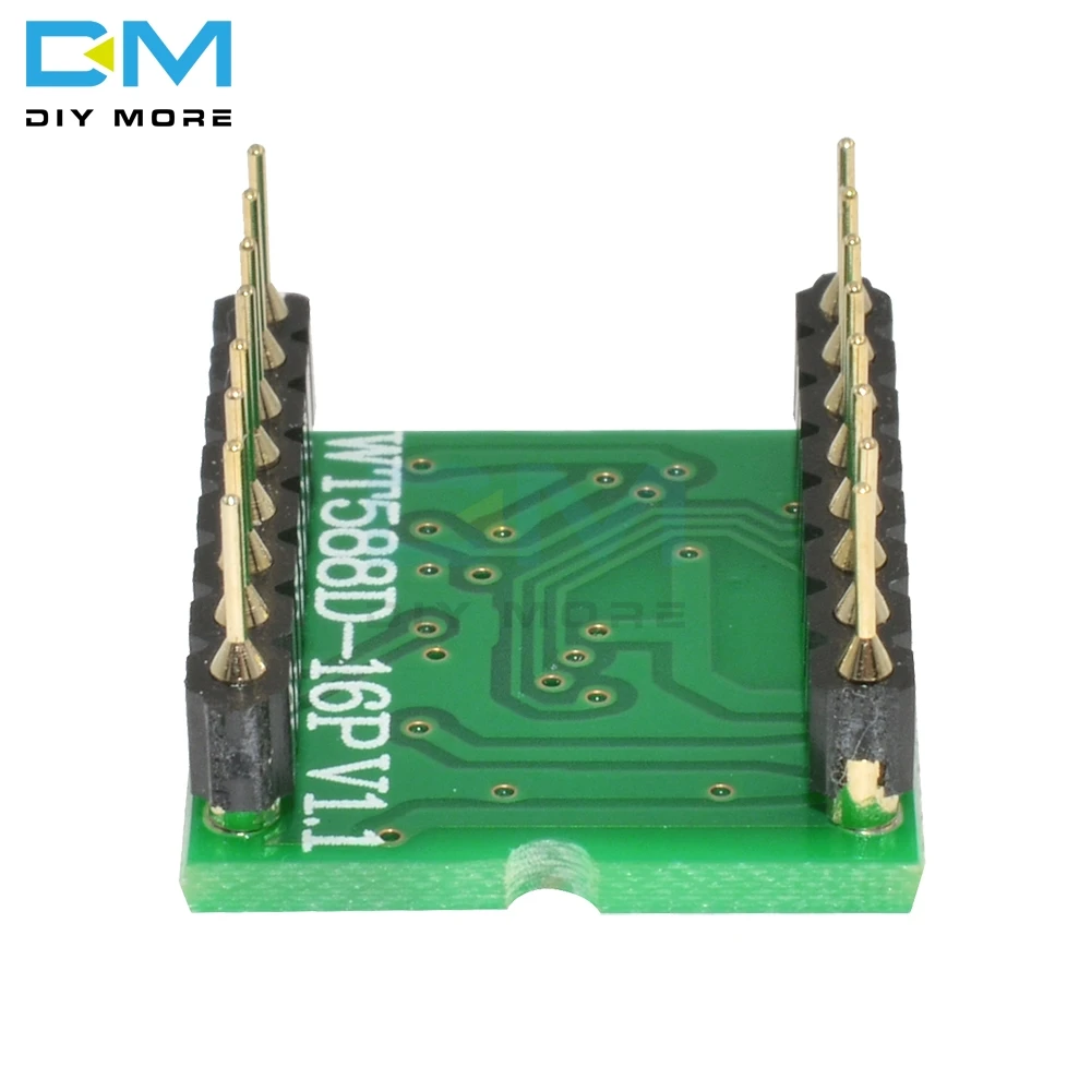 Высококачественный речевой модуль звуковой аудио плеер постоянного тока 2 8 В 5