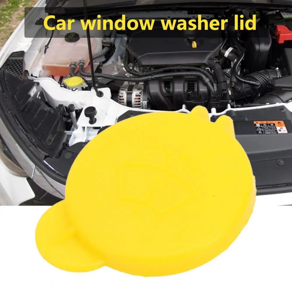 

Washer Bottle Cap Protective Reliable Yellow Windscreen Washer Bottle Cover Lid for Ford Fusions 2002-2012
