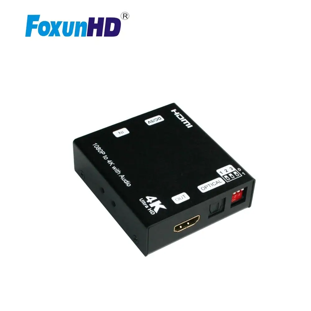 Foxun 1080P к 4k HDMI скалер извлечение аудиосигнала и HDCP | Электроника