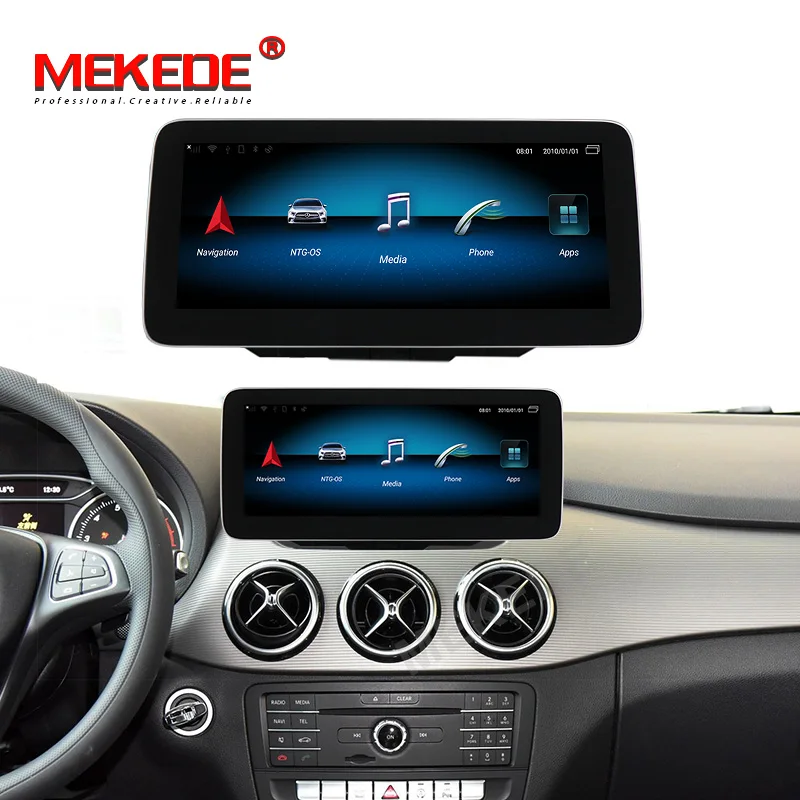 Автомобильный dvd плеер Mekede 10 25 дюймов android gps навигация для Mercedes Benz B Class W245/W246 2011 2018