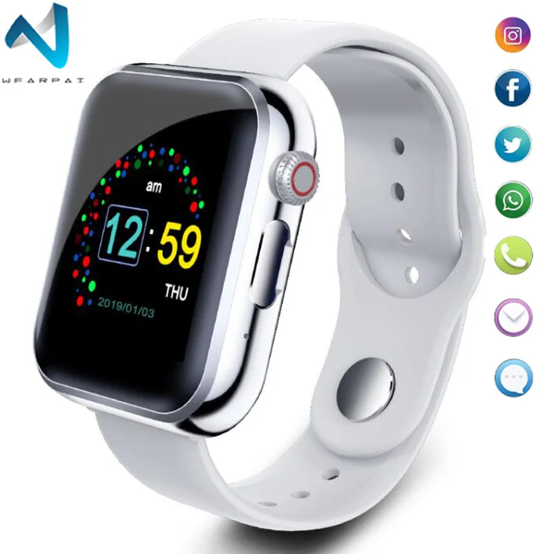Wearpai Ky001 спортивные Смарт часы Bluetooth будильник Android Мода 2G телефон Smartwatch с камерой