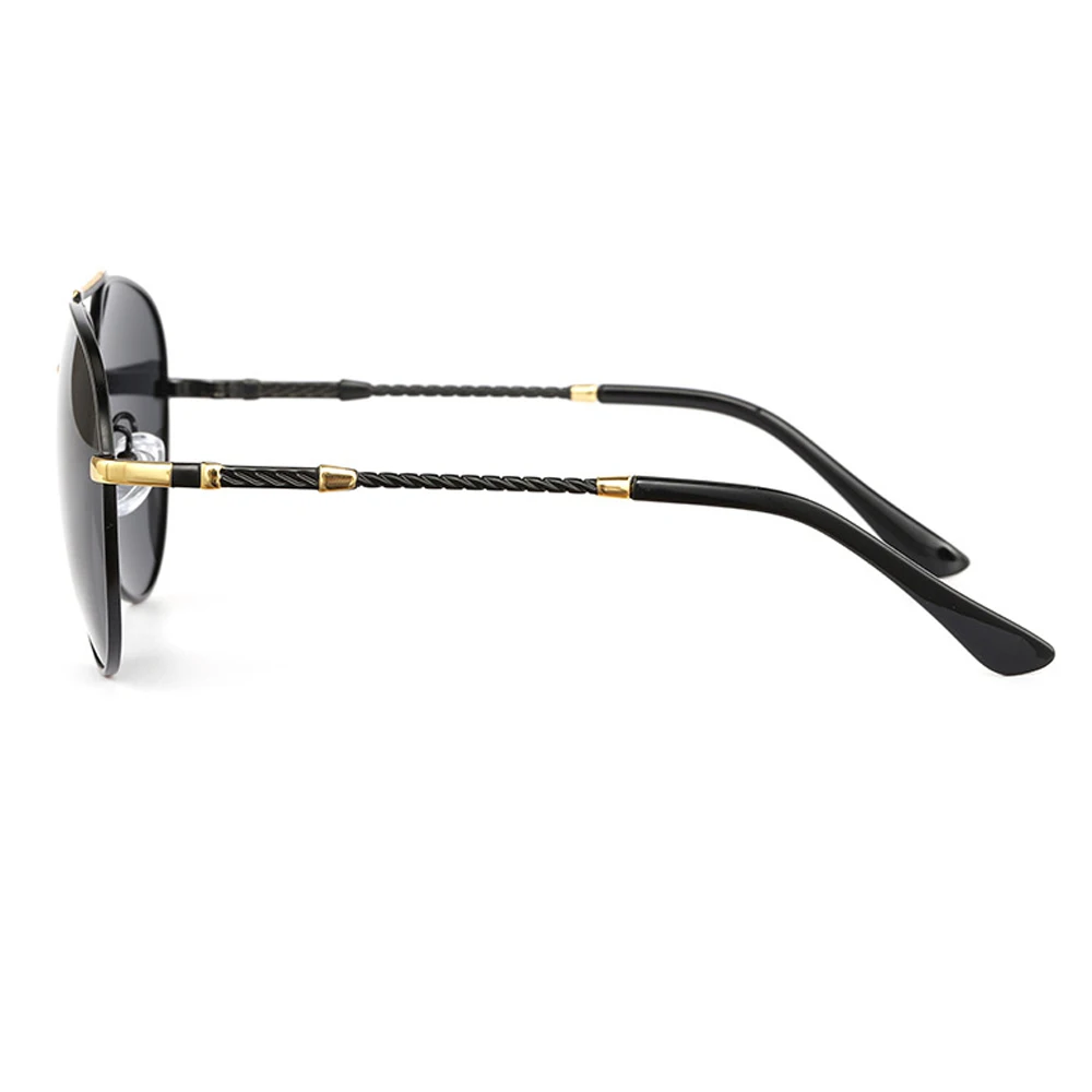 

2021 New Men Polarized Sunglasses 7 Colors Metal Frame UV400 Male Driving Glasses With Box
