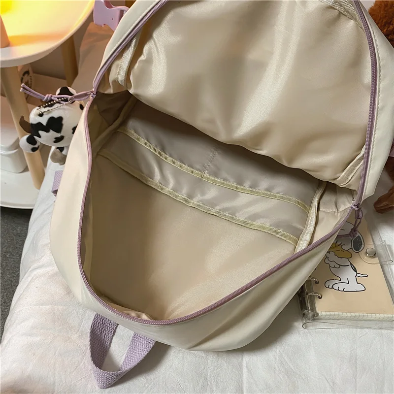 

Fashion Femal Leisure Rucksack Women Kawaii Nylon Backpack Cute Teenager Girls School Travel Bag College Bookbag Laptop Mochila