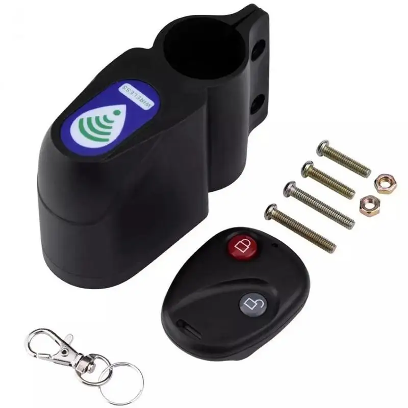 

Anti-theft Bike Lock Cycling Security Lock Wireless Alarm Control Bicycle Lock Remote Alarm Vibration Bicycle SafetyTools B9Q4