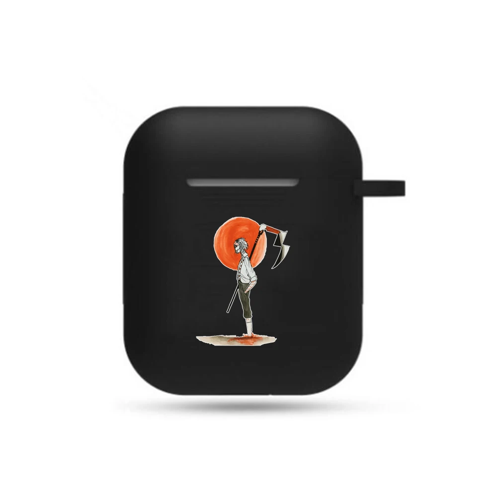 Чехол для наушников Apple AirPods 2 1 из мягкого силикона с японским аниме Токийский