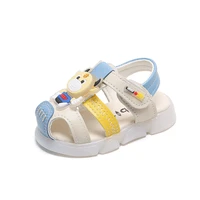 2021 baby toddler shoes boys soft bottom sandals children breathable anti slippery shoes girls hook loop casual sandals