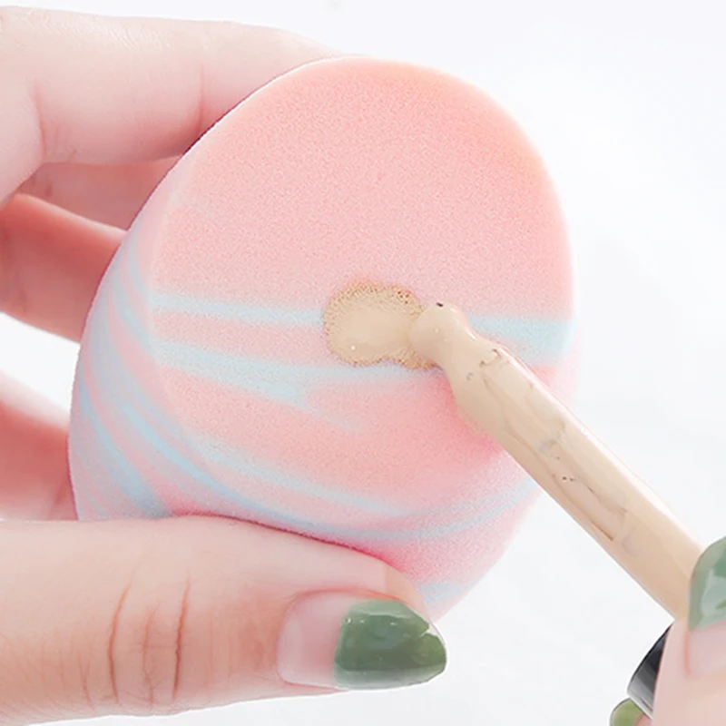 Косметическая губка основа для Макияжа Косметический слойка порошка гладкая