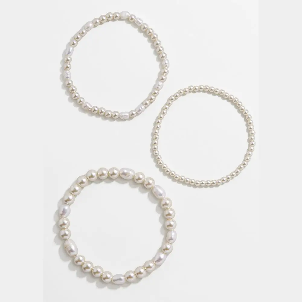 Новинка 2020 разборный браслет с искусственным жемчугом и бусинами для женщин