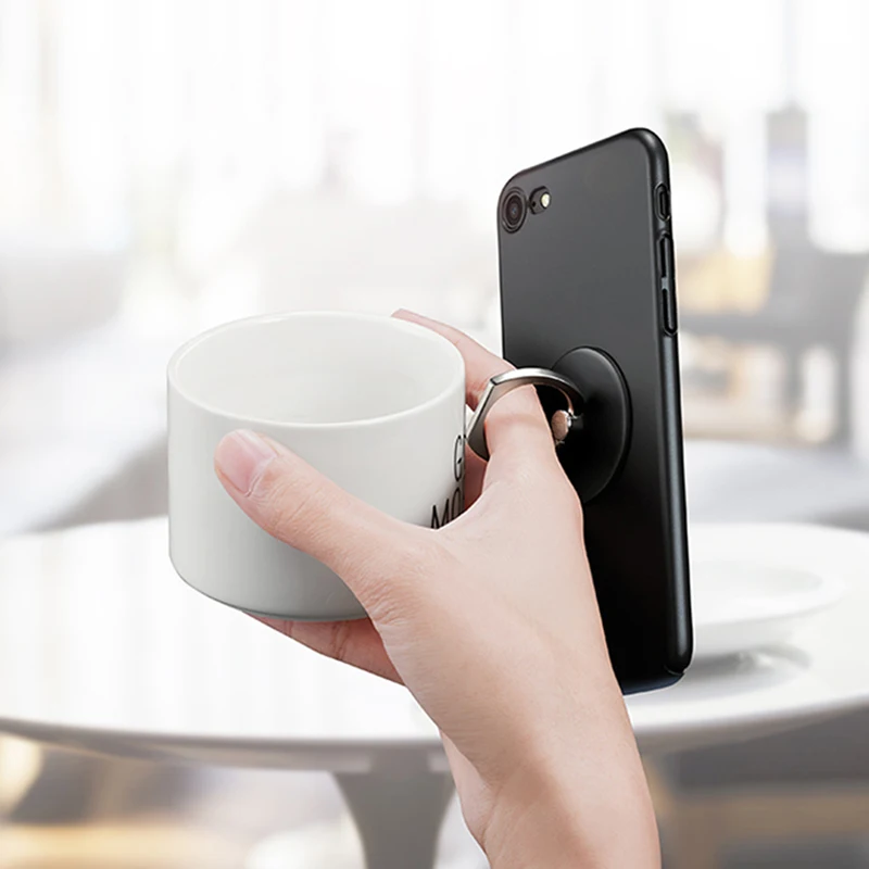Finger Ring Mobile Phone Smartphone Stand Holder cell Smart Round Transparent Cat holder Heart Socket Car Mount | Мобильные телефоны