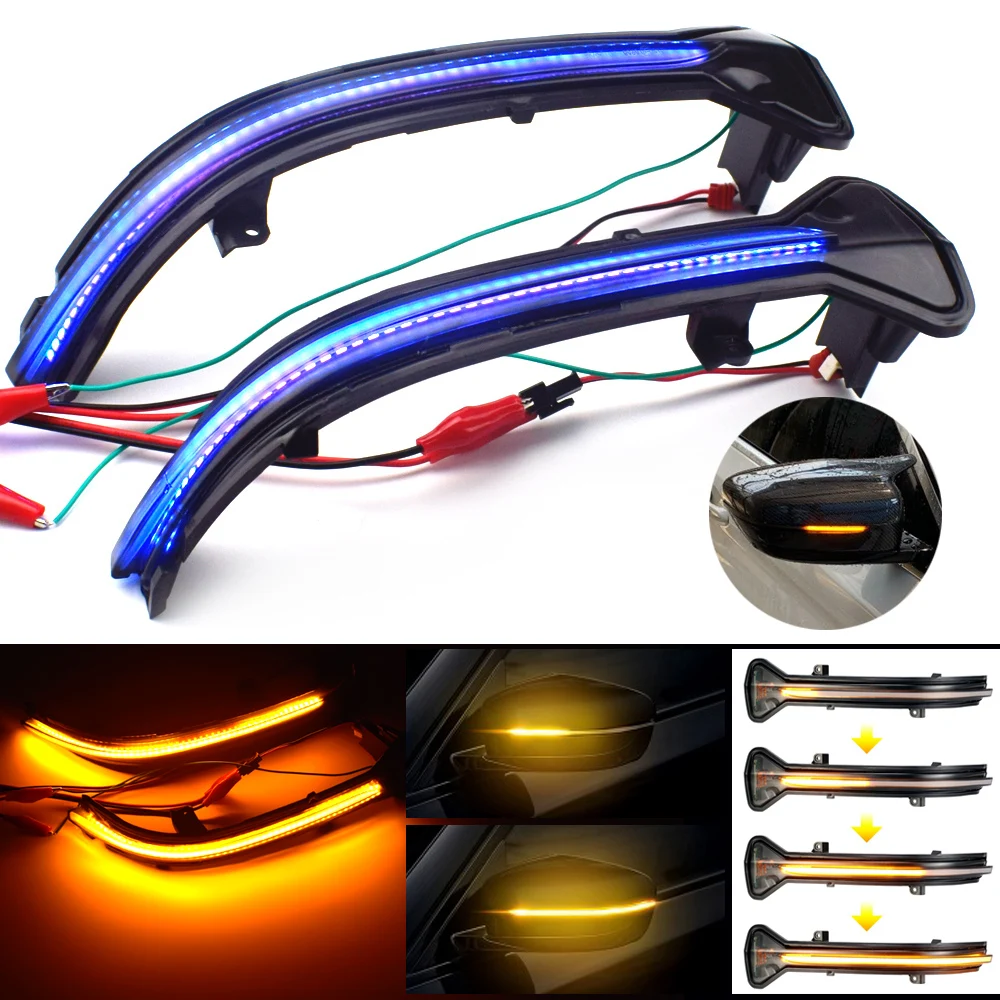 

Dynamic Repeater Sequential Indicator Blinker Side Wing Rearview Mirror LED Turn Signal Light For BMW G20 G21 G28 G2x 2019