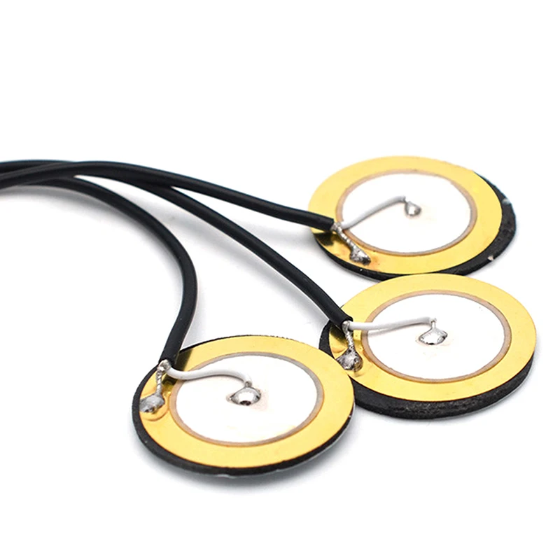 Пьезоконтактный микрофон 3 преобразователя пикапа с концевым штырьком для Kalimba |