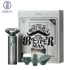 Триммер для волос Xiomi SOOCAS S5, 4 в 1, триммер для волос в носу, щетка для чистки лица, Type-c, перезаряжаемая, IPX7