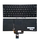 Клавиатура OVY UX310 с подсветкой для ASUS Zenbook UX310UA UX310UQ UX410 UX410UA UX410U, английская, черная, сменная клавиатура