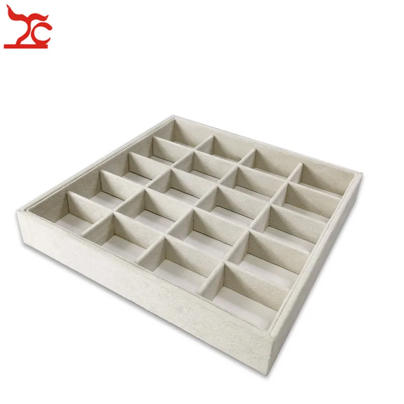 Органайзер для хранения ювелирных изделий сделай сам 20 ячеек 23x23x3 5 см|Упаковка и