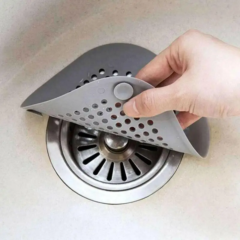 Силиконовая накладка на слив в раковину ванной комнате|Фиксаторы и заколки для