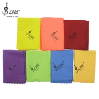 slade 7 pc musical instrument cleaning cloth soft cotton for guitar piano saxophone flute clarinet trumpet universal accessories