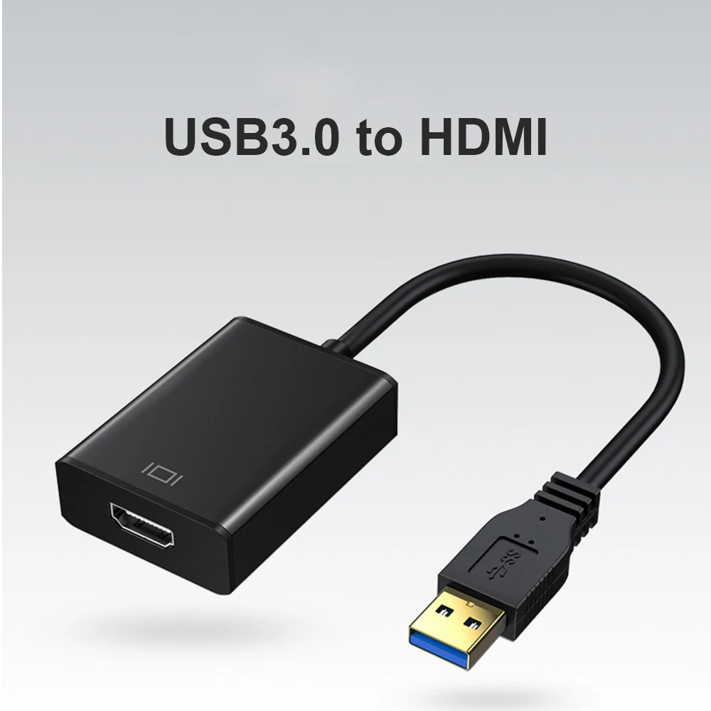 USB 3 0 к HDMI-совместимый конвертер мультидисплей графический адаптер HD 1080P для ПК