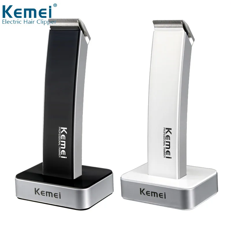 

Kemei KM-619 Super Slim Body Rechargeable Hair Trimmer For Man Family Travel Barber Use Hair Clipper
