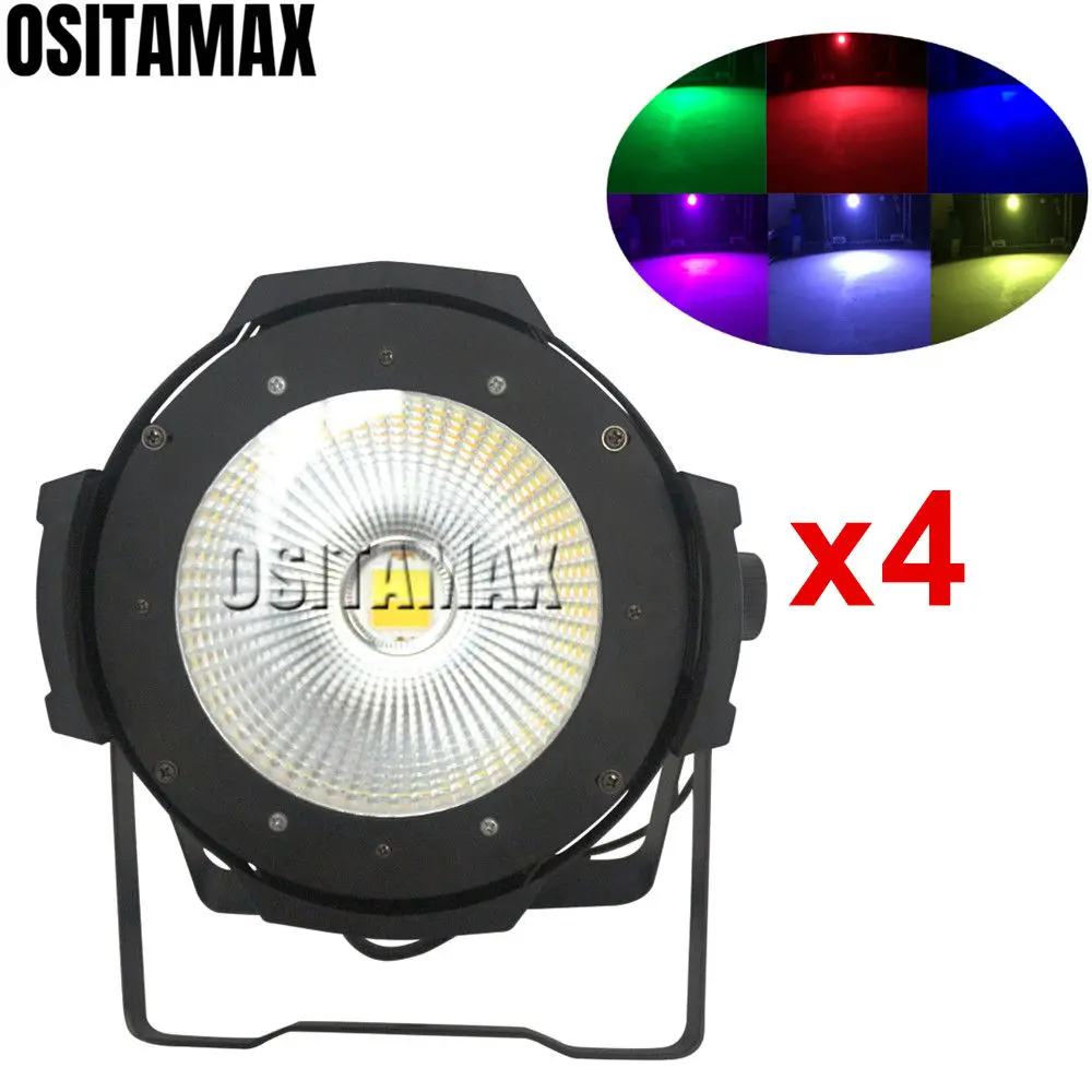 Сценический прожектор с монолитным блоком светодиодов 100 Вт 4 шт.|Эффект