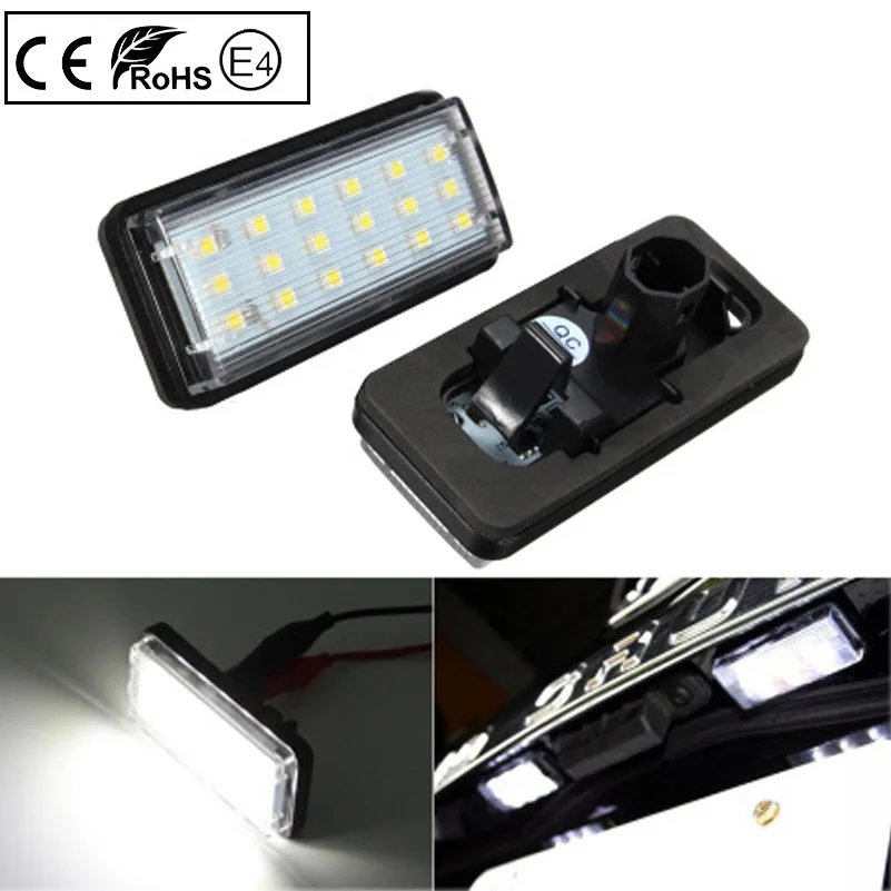 Для Toyota Land Cruiser Prado 120 200 для Lexus LX470 570 ошибок светодиодный номерной знак светильник