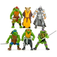 6pcsbag lovely mini turtles actions figure cartoon tartaruga ninja toys for children anime figure doll birthday gifts