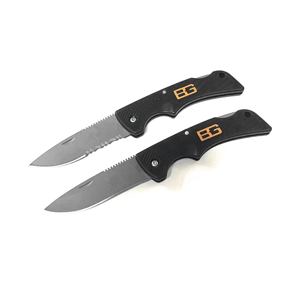 Маленький компактный складной карманный нож разведчик 15 см для выживания