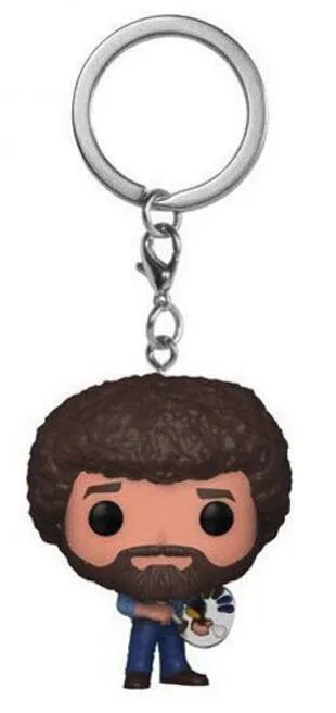 

Keychain The Joy Of Painting Bob Ross Vinyl Action Figure Toy