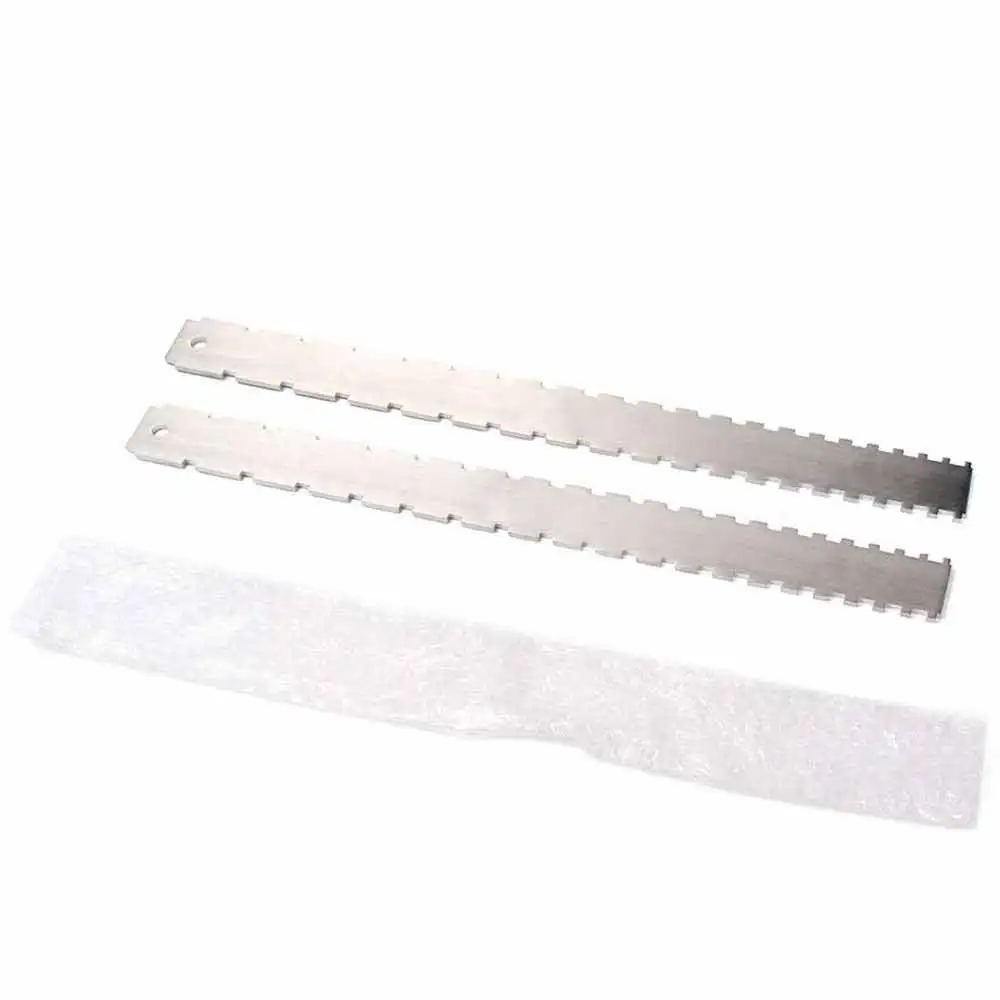 

Guitar Neck Notched Straight Edge Luthiers Tool with String Action Ruler Gauge for Gibson 24.75 Inch and Fender 25.5 Inch