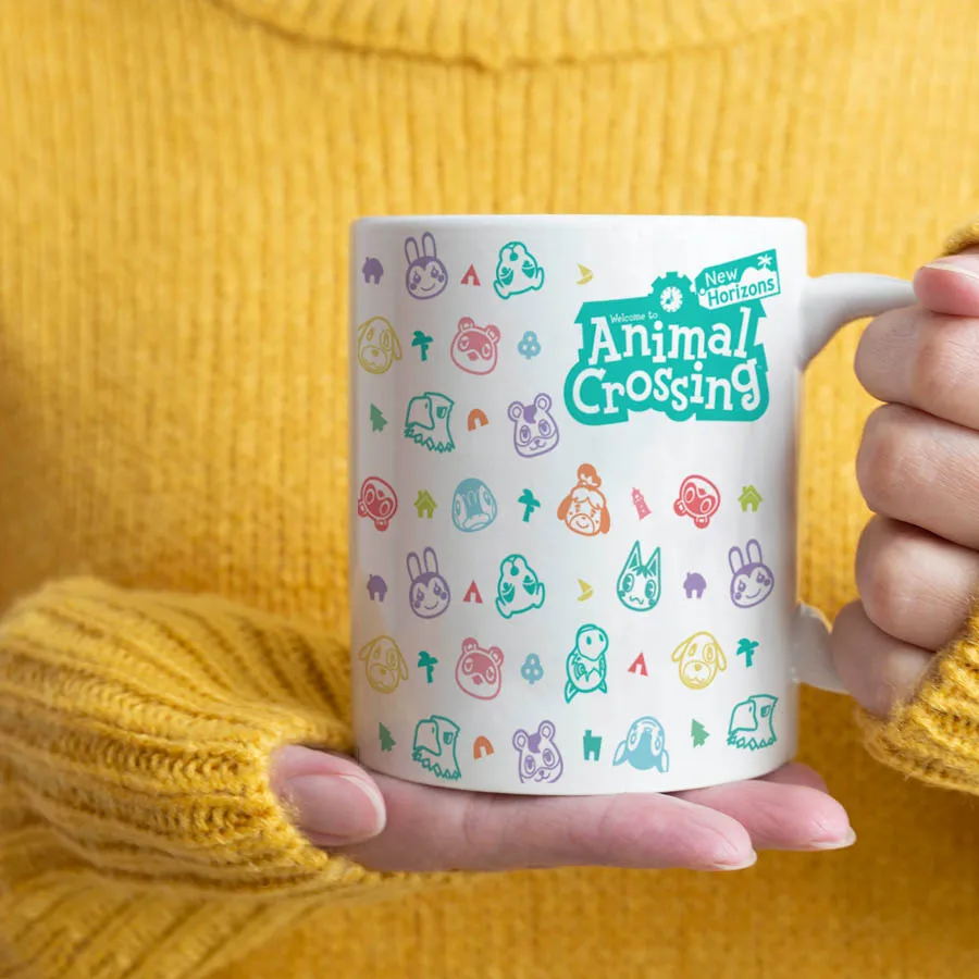Animal Crossing New Horizons 11oz Милая Белая керамика Кофе Чай Молоко чашки кружки|Кружки| |