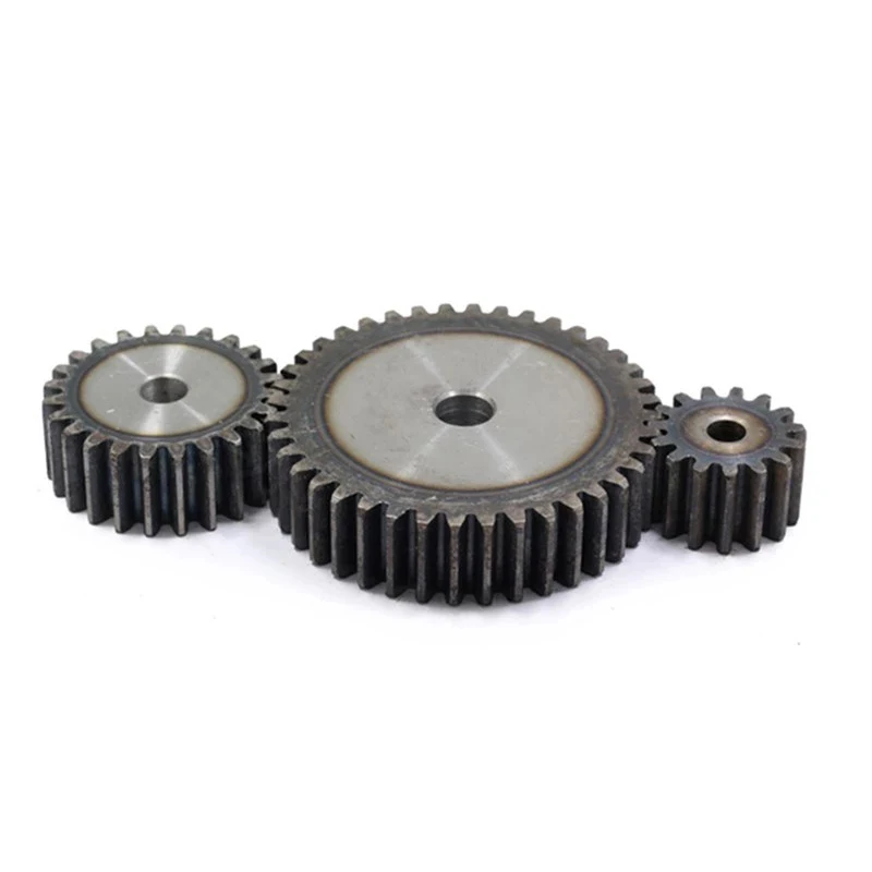 

1pcs 2.5 Mold 15T -19T Cylindrical gear 45# steel spur gear transmission pinion straight gear