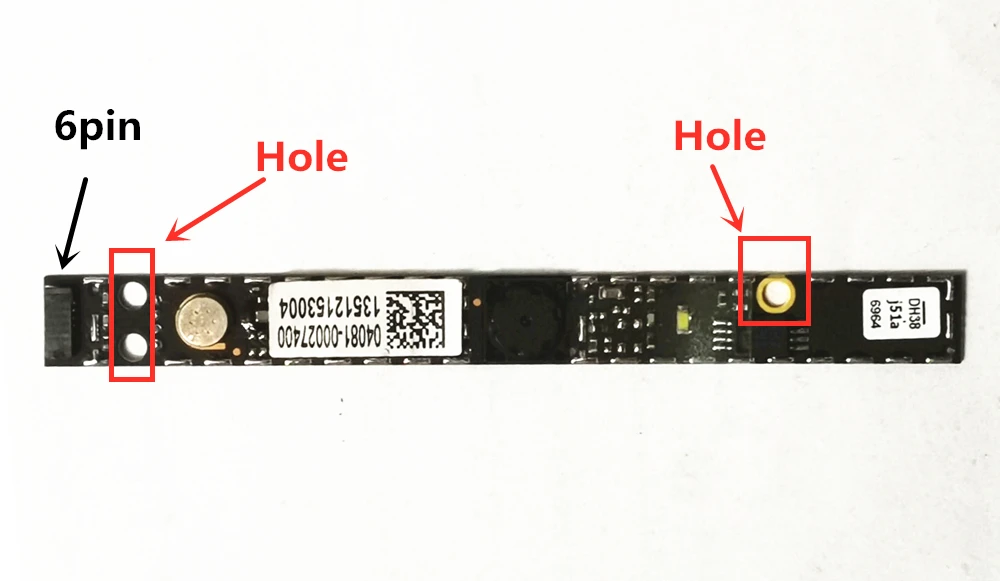 

Laptop/Notebook webcam/Camera board for Asus X550 X550C A550C X550V Y581C Y581L FX50J F550 04081-00027300 04081-00027400
