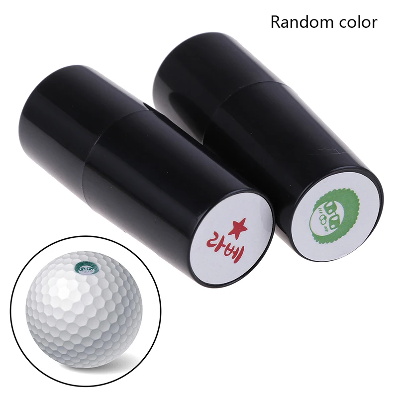 

1 шт., быстро сохнет, Пластик мяч для гольфа печатные Ручки Маркеры впечатление уплотнение гольф-клуба символ Golfer сувенир