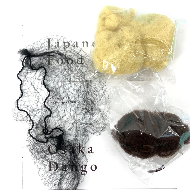 

20Pcs Durable Nylon Hair Net For Bun Hair Hairstyle Tool Black Brown Beige Coffee 4 Colors 5Mm Mesh Hair Styling Hairnets