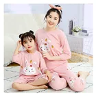 Комплект одинаковой пижамы для мамы и дочки, для мамы и дочки