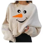 Женская толстовка с длинным рукавом и принтом в стиле Харадзюку