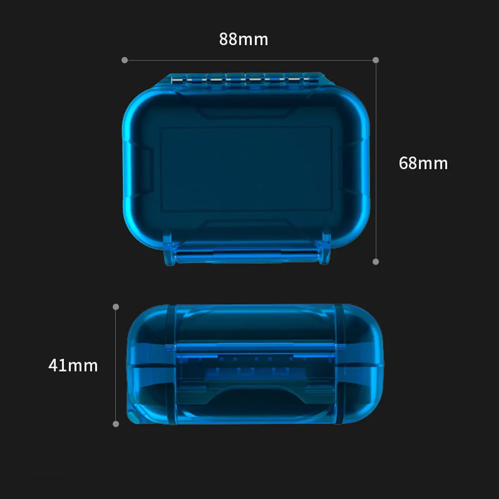 

Portable Dust-proof Earphones Cable Protective Hard Case Storage Box Organizer