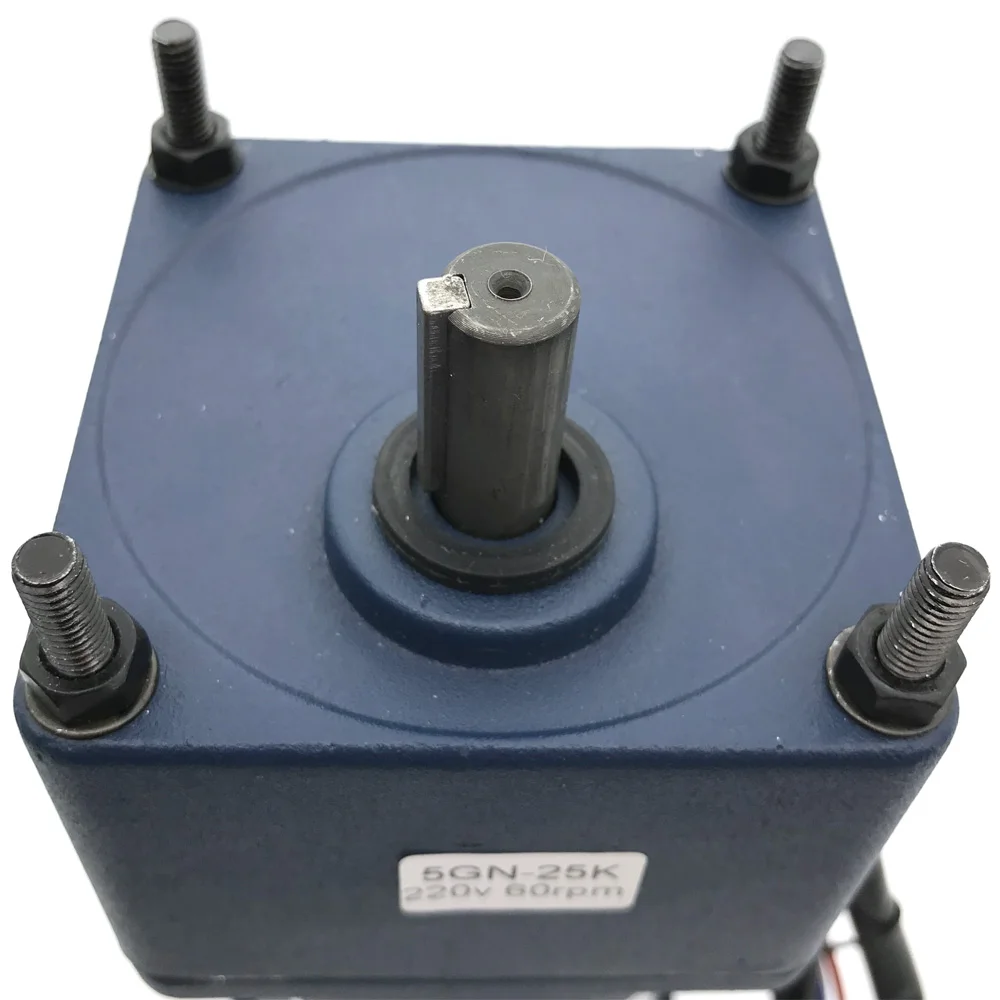 220 В однофазный электрический мотор-редуктор переменного тока 120 Вт с высоким