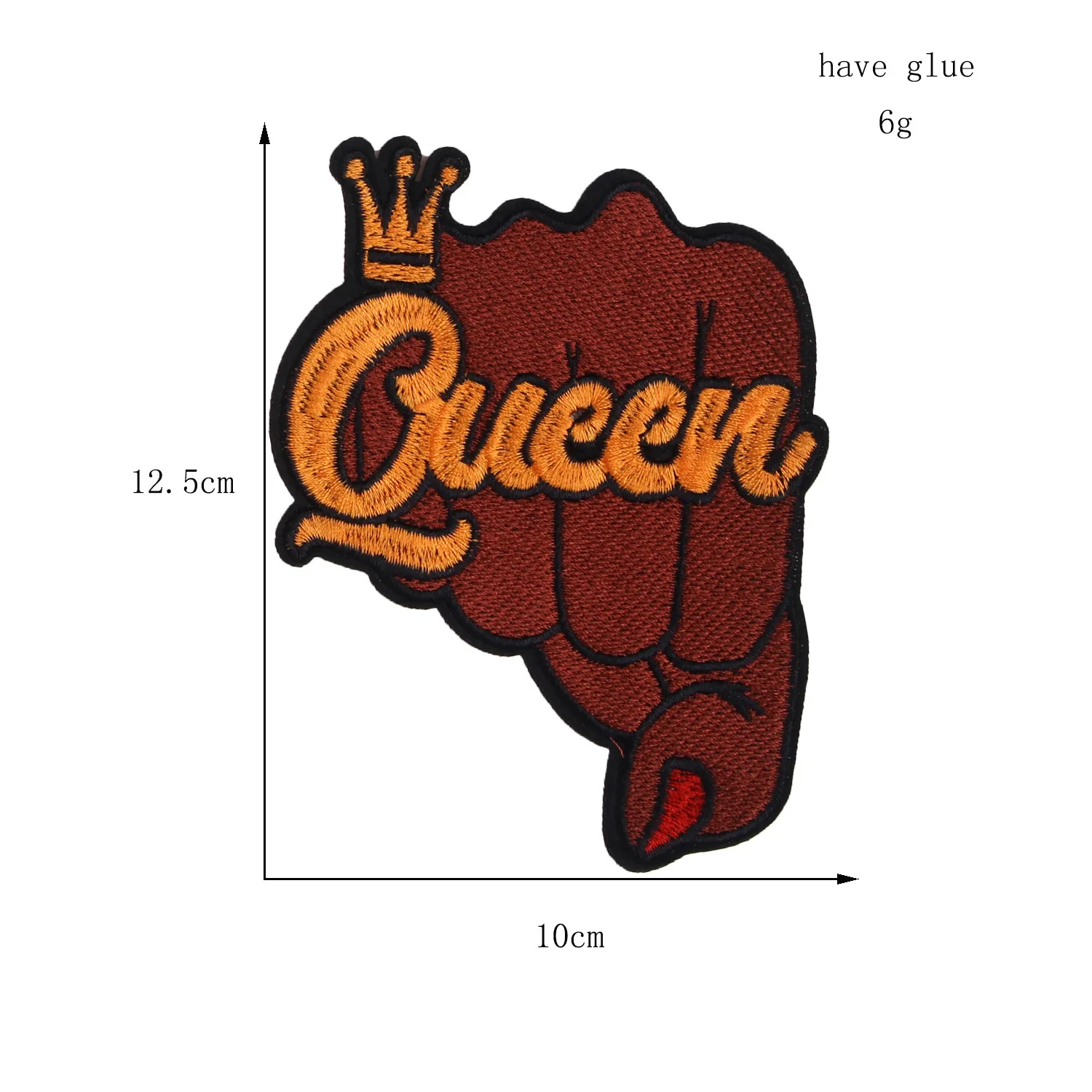 Прекрасные модные черные нашивки для девочек 3D нашивка одежды аппликация