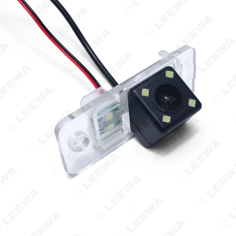 LEEWA HD специальная автомобильная камера заднего вида AHD с 4 светодиодами/8