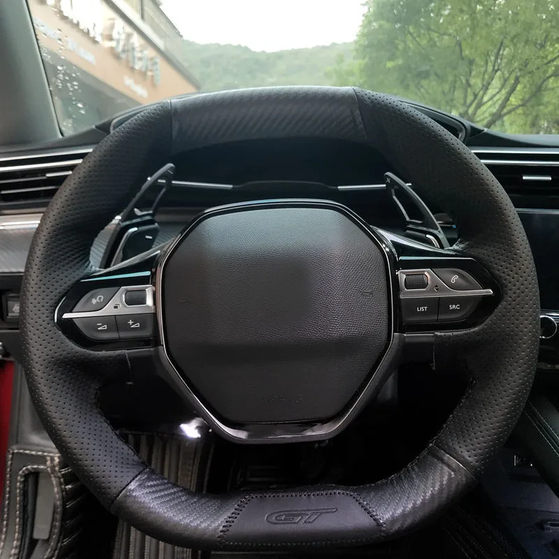 Для Peugeot 508 Allure SW GT 2019 2020 автомобильный Стайлинг интерьер алюминиевый сплав Руль