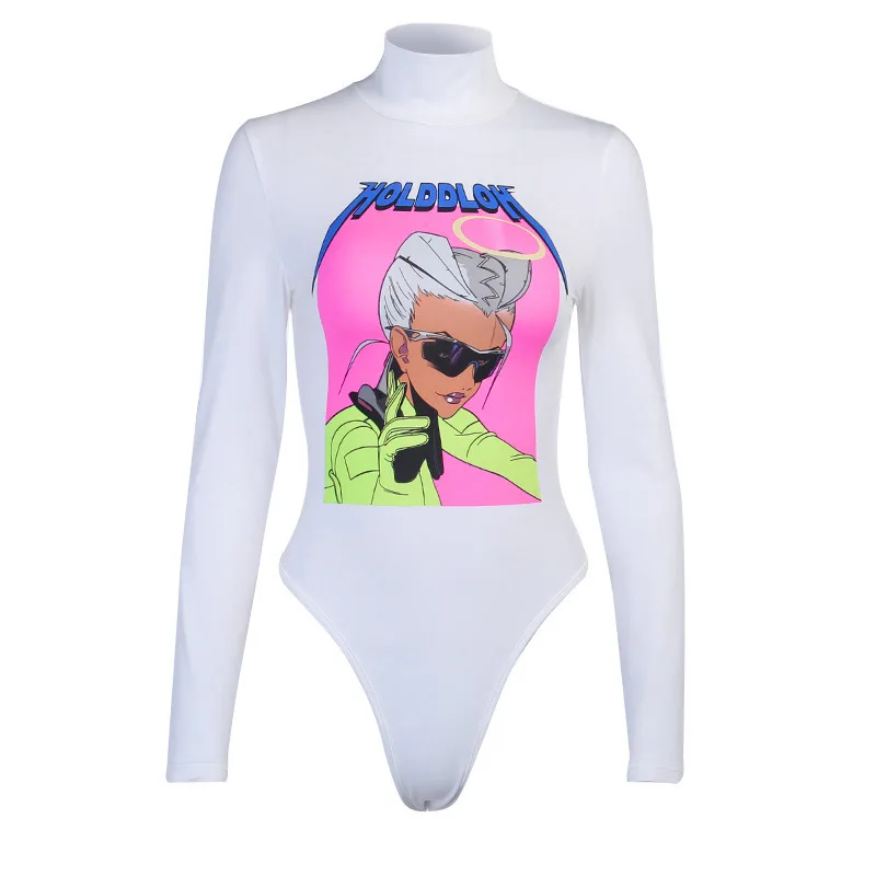 

2021 Pringting Women's Bodysuit