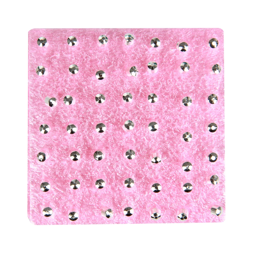 Пистолет из Нержавеющей Стали Для Пирсинга Ушей носа пупка 49 пар серег-гвоздиков