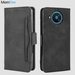 For Nokia 8.3 5G Wallet Case Magnetic Book Flip Cover For Nokia 8.3
Card Photo Holder Luxury Leather Mobile Phone Fundas