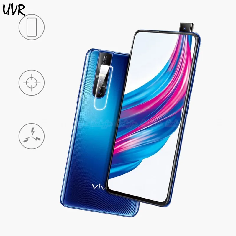 UVR 100 коробок для VIVO V15 Pro V11 X27 объектив камеры закаленное стекло IQOO Neo U1 Nex 2 S1