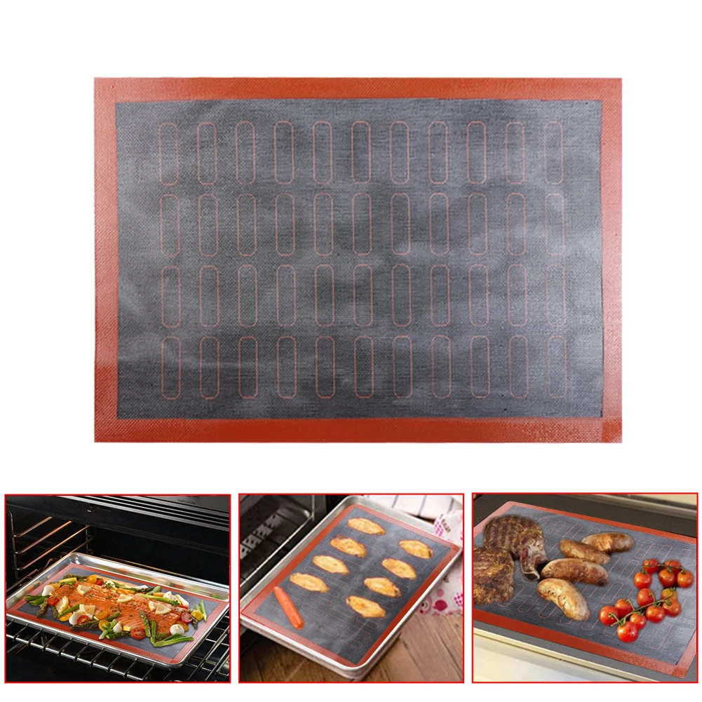 Силиконовый коврик 44 ячейки не прилипающий вкладыш для выпечки печенье макарон