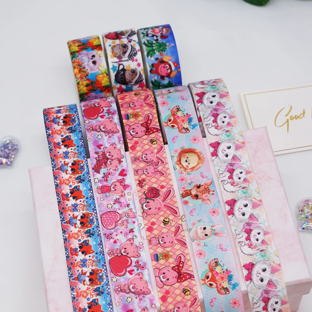 Кабошоны из эпоксидной смолы с мультяшным принтом корсажная лента 33535 - купить по